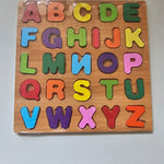 Colorful 4-in-1 wooden puzzle by minibelly-dev featuring interlocking pieces and educational design for kids.