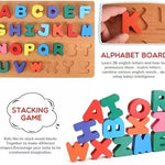 Wooden 4-in-1 puzzle by minibelly-dev featuring colorful interlocking pieces and a smooth finish for educational play.