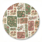 MiniBelly Kurta Pajama Set Earthy boho floral patchwork mosaic with organic block shapes 100% Cotton - minibelly