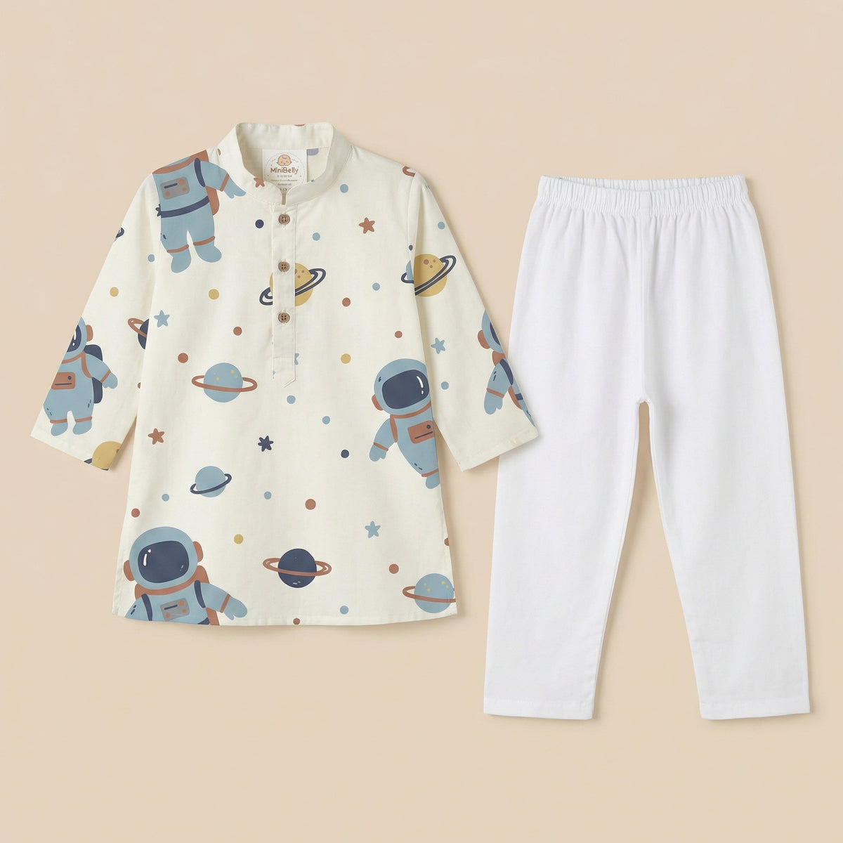 Space Adventure Kurta Pajama Set - minibelly