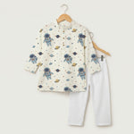 Space Adventure Kurta Pajama Set - minibelly