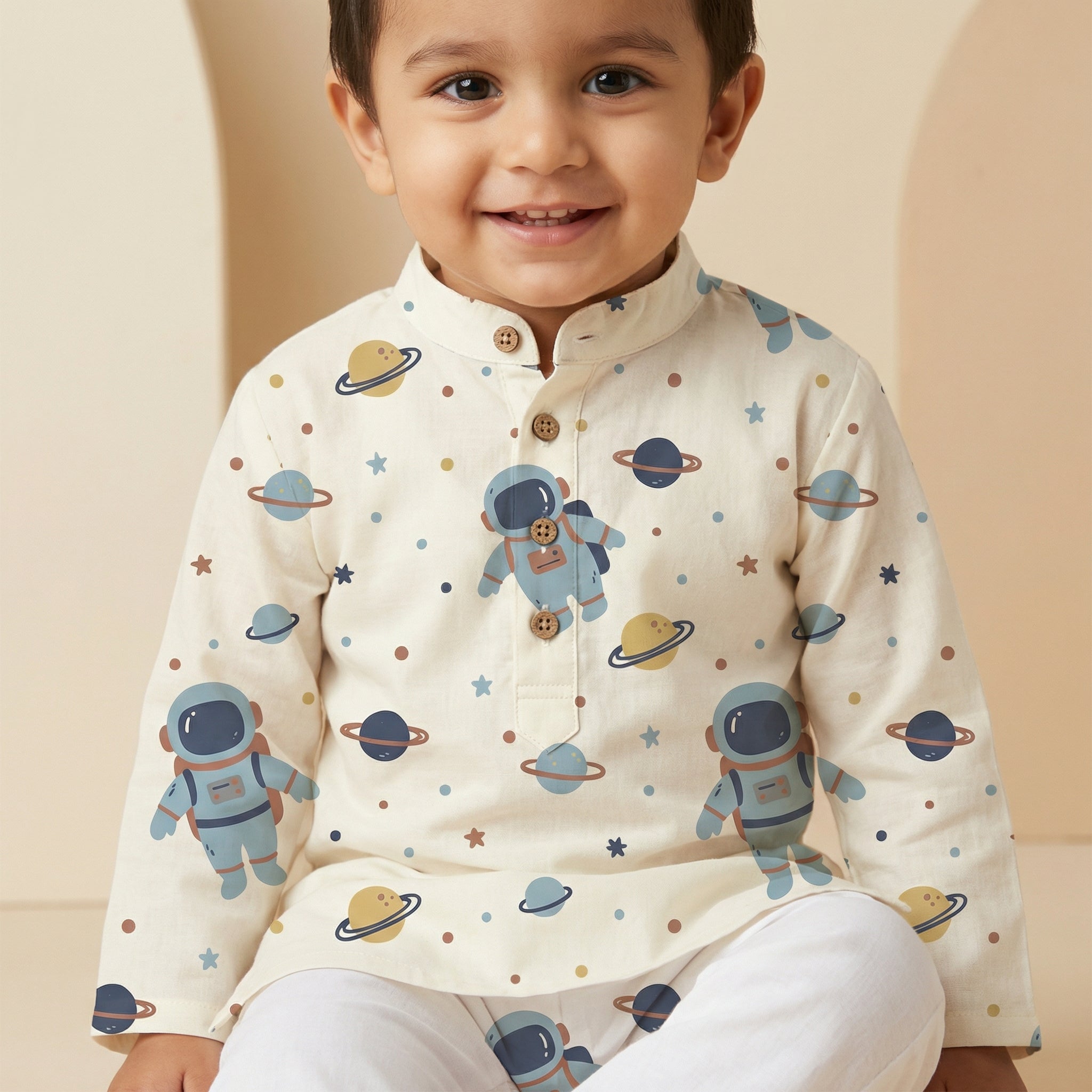 Space Adventure Kurta Pajama Set - minibelly