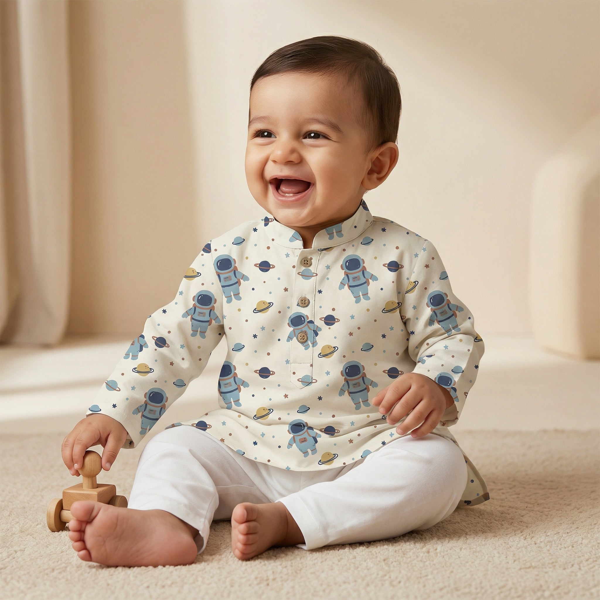 Space Adventure Kurta Pajama Set - minibelly