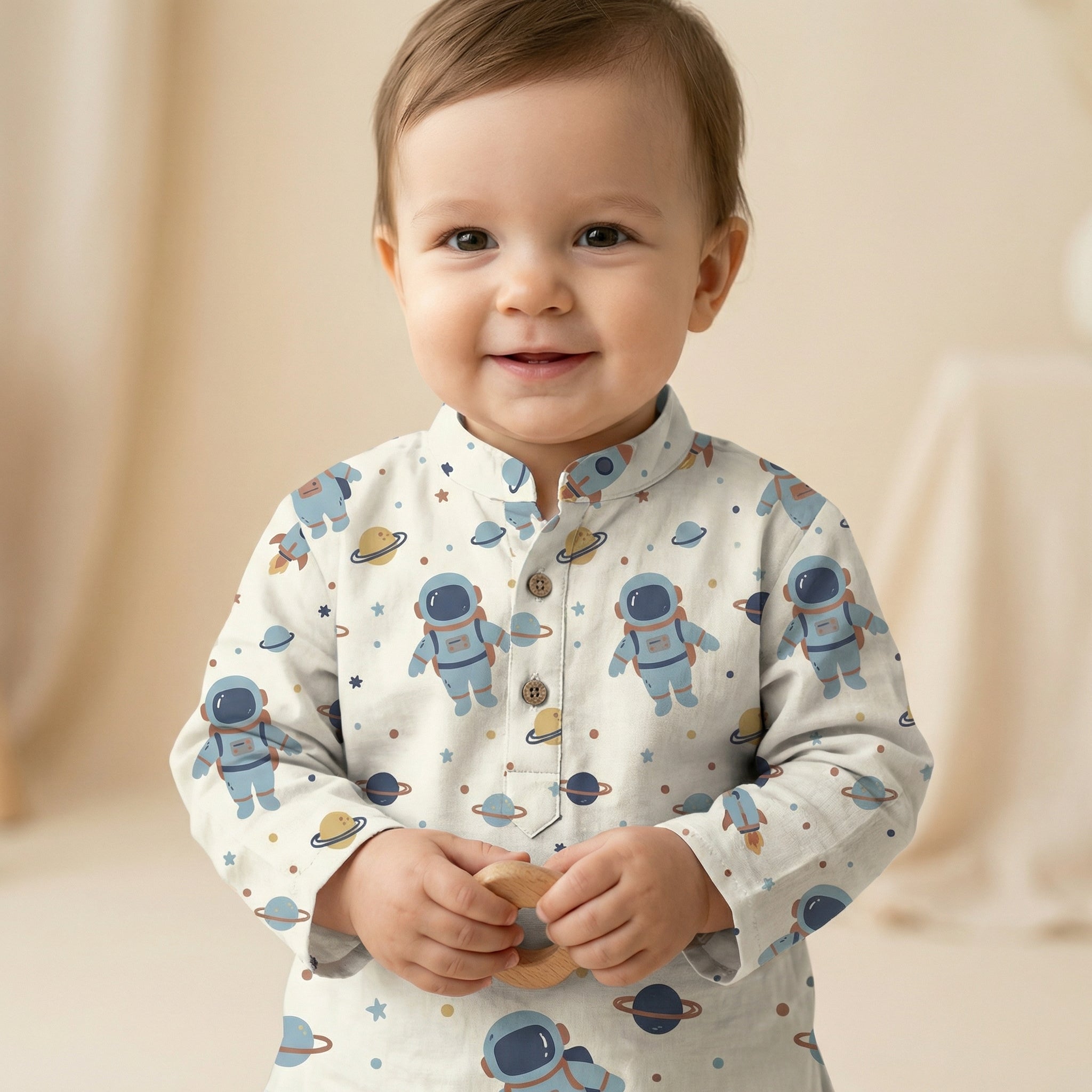 Space Adventure Kurta Pajama Set - minibelly